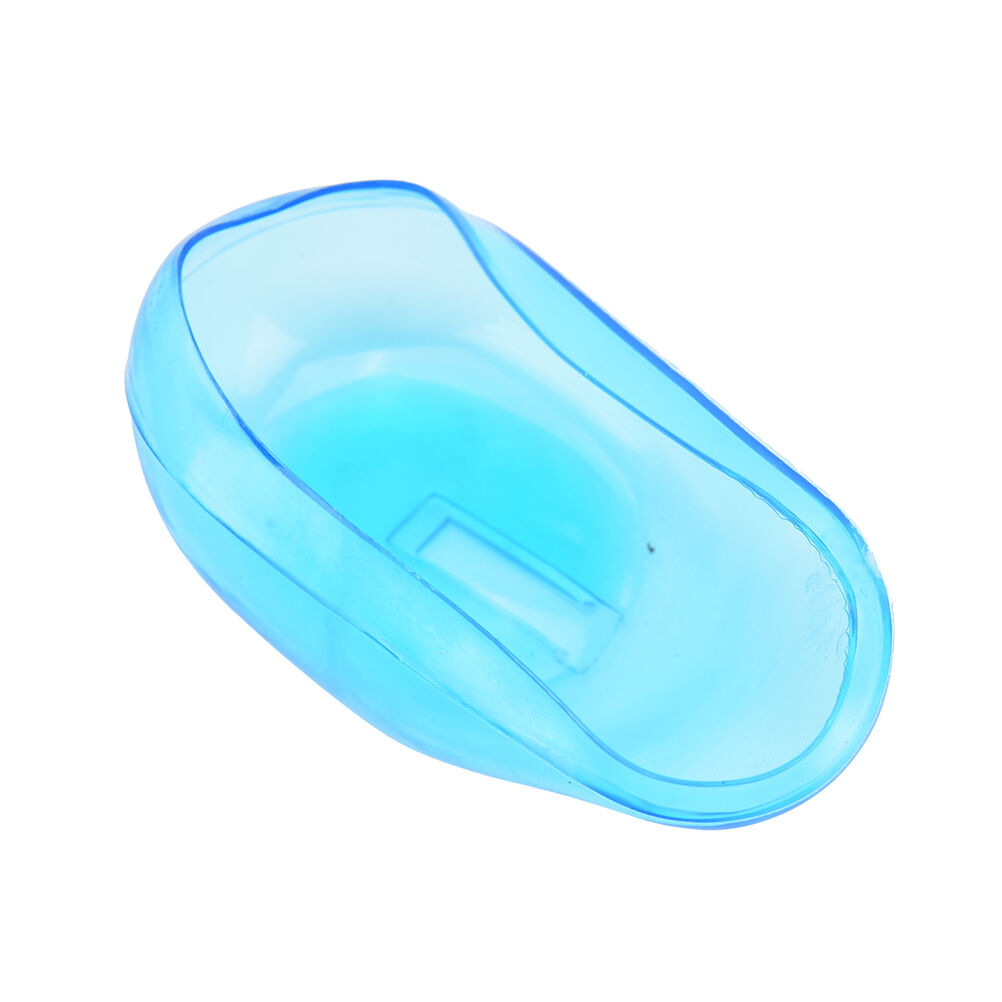 2PCS Practical Travel Hair Color Showers Water Shampoo Ear Protector Cover IBDA