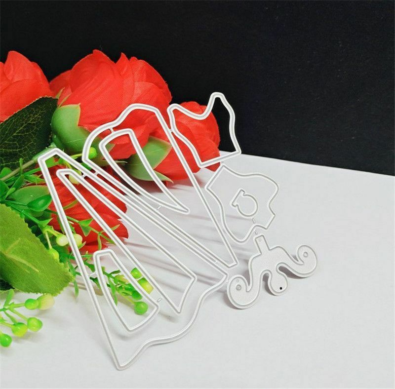 DIY Metal carbon steel dies Card Making Art Craft Princess Dress Scrapbooking