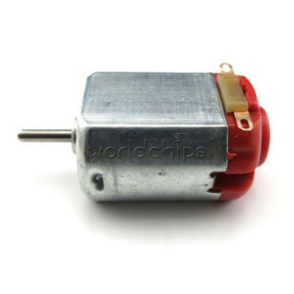 10PCS 3-6V DC 0.35-0.4A R130 motor Type 130 Hobby micro motors 8000 RPM
