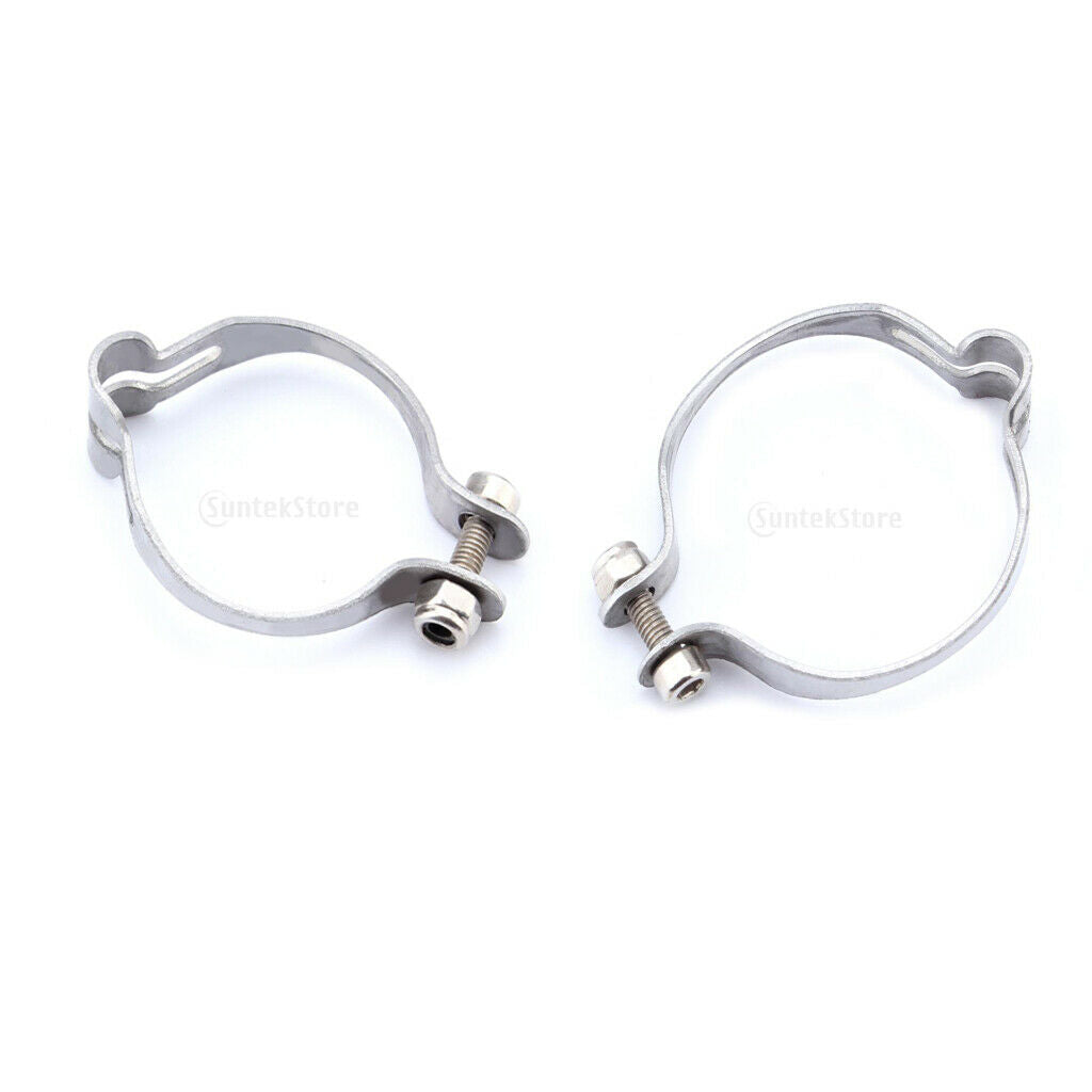 2Pcs Stainless Brake Tube Clamp Brake Cable Shifter Tube Clamp 25.4mm 28.6mm