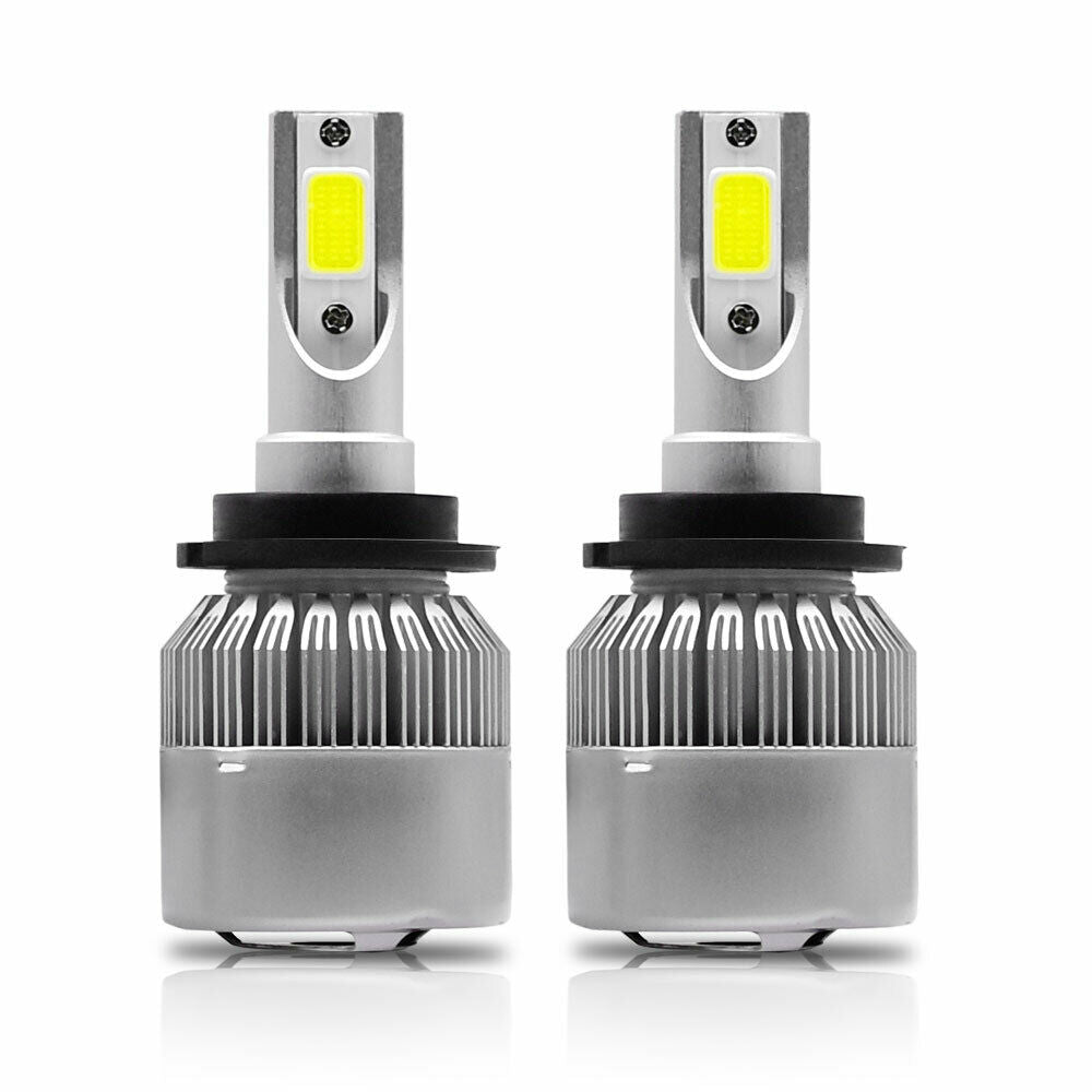 Aviation Aluminum D2S/D4S 6000K 55W 5500LM Car LED Bulbs Headlights Set Kit