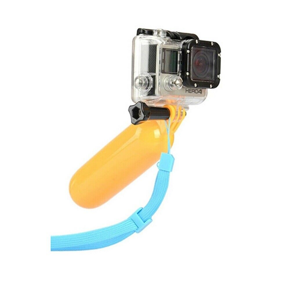 Waterproof Hand Grip for GoPro Sport Camera Handheld Extendable Selfie Yellow LI