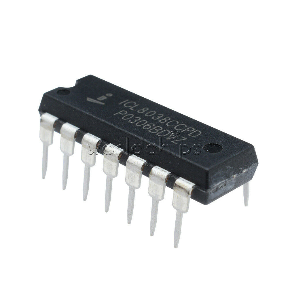 ICL8038 ICL8038CCPD INTERSIL IC OSCILL GEN/VOLT CONTROL 14 DIP Signal Generator