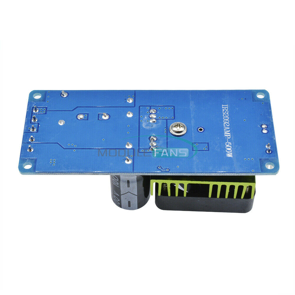 IRS2092S 500W Mono Channel Digital Amplifier Class D HIFI Power Amp Board+FAN