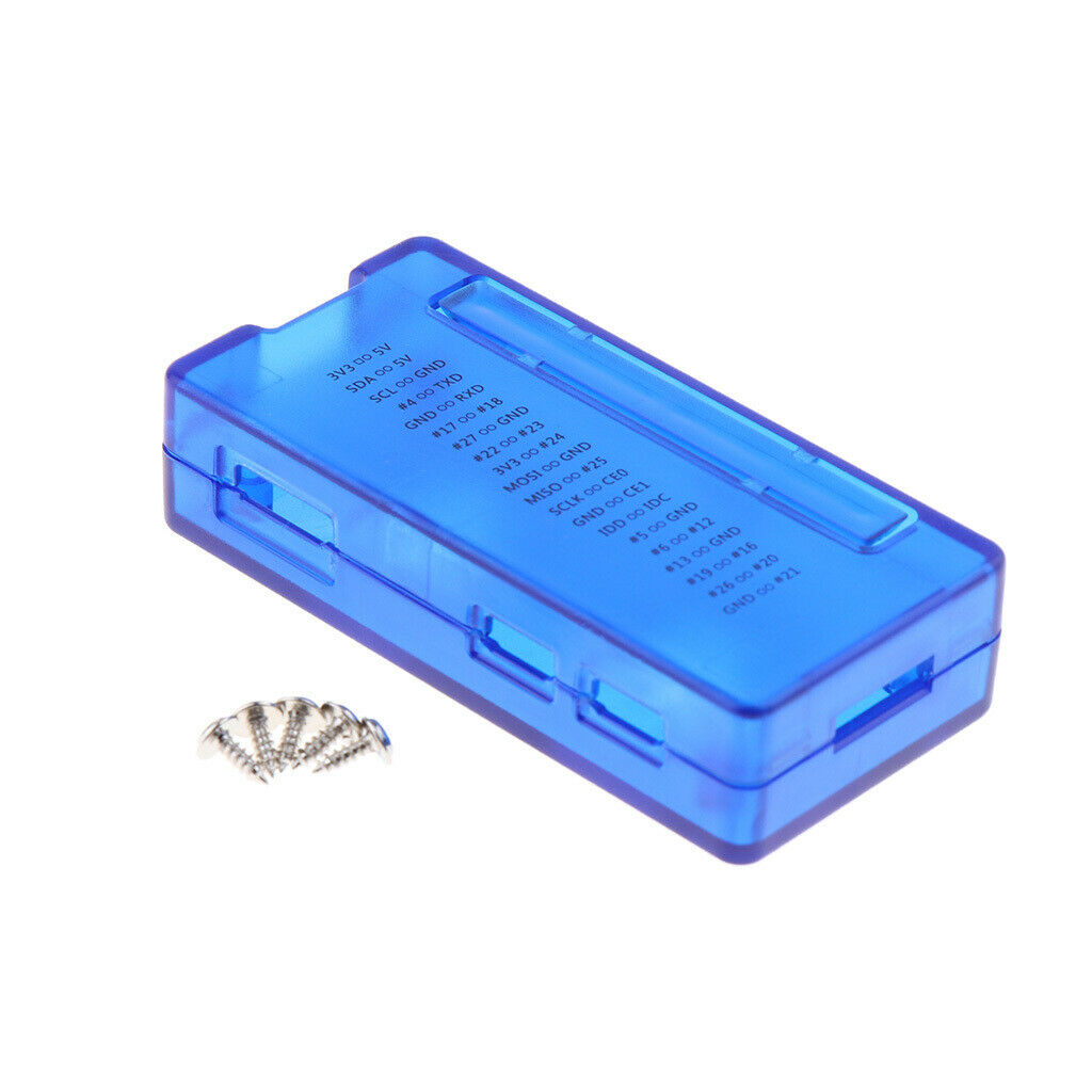 Blue ABS Case Box Shell for Raspberry Pi Zero W/Zero 1.3