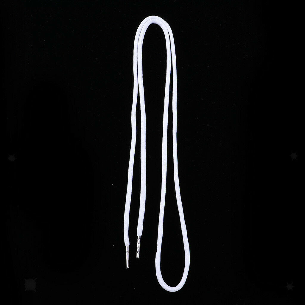 10pcs Replacement Drawstrings for Pants Sweatpants Shorts Hoodies White