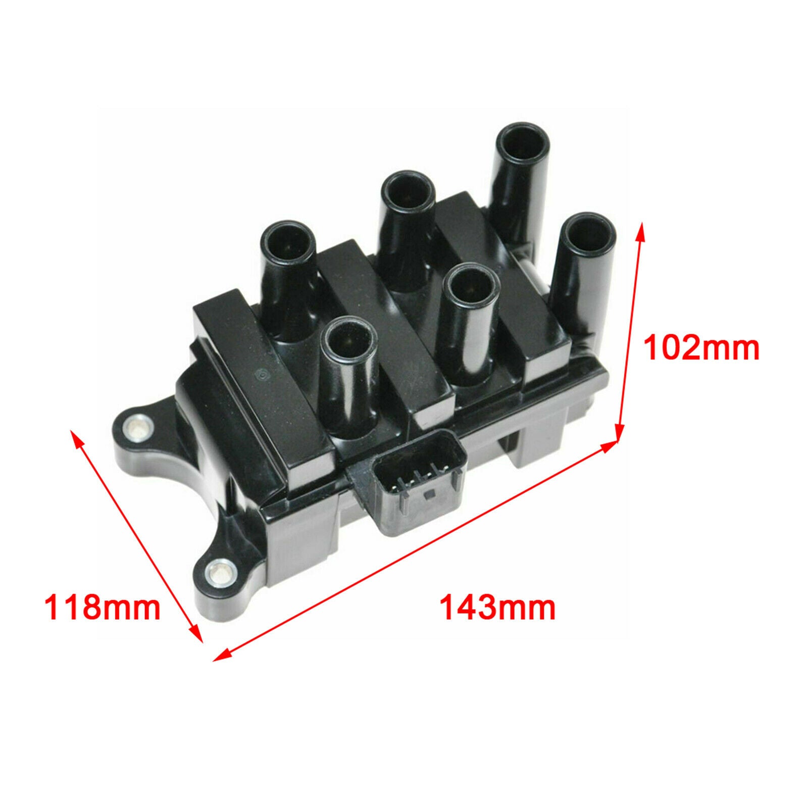 Ignition Coil Pack Fit for Ford E-250 FD-498T 1F2Z12029AC Car Vehicle Acc