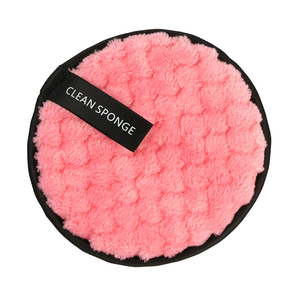 3pcs Face Cleaner Facial Wash Sponge Pads Cosmetic Makeup Remover Puff 12cm