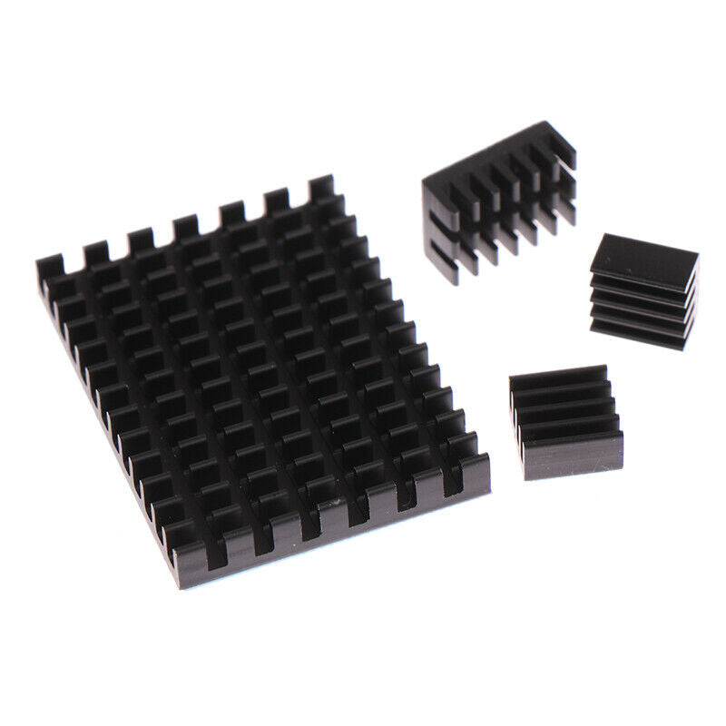 4PCS /Lot Aluminum Heatsink with Thermal Tape for Raspberry Pi .l8