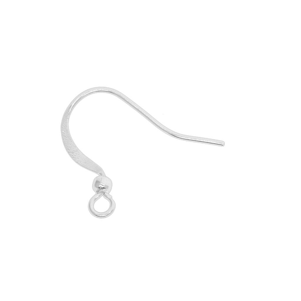 Results Hanger Earring Cable Cord Del Dot Plated White K Of 100 Pieces White