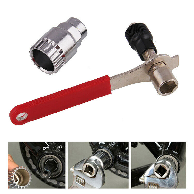 1x Bike Bicycle Cycle Crank Extractor Puller Bottom Bracket Remover Spanner Tool