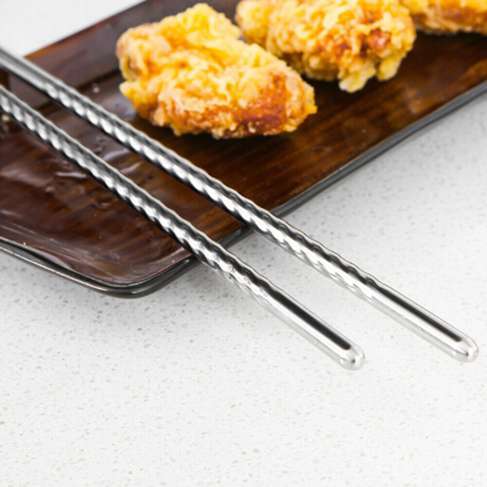 Stainless Steel Chopsticks Household Tableware Hot Pot Noodle Chopsticks Fried