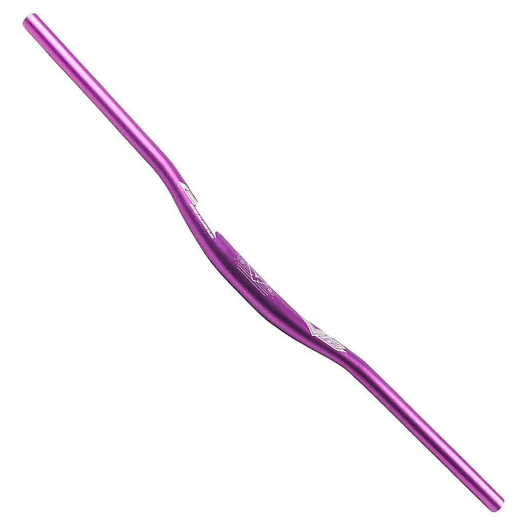 Deluxe Mountain Bike Handlebar 31.8mm DH MTB High Rise Bar  Purple