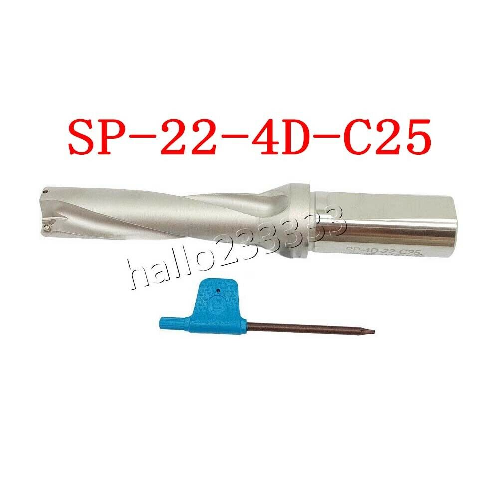 SP-22-C25-4D U drill indexable drill 22mm C25-4D FOR SPMG06 U drill inserts