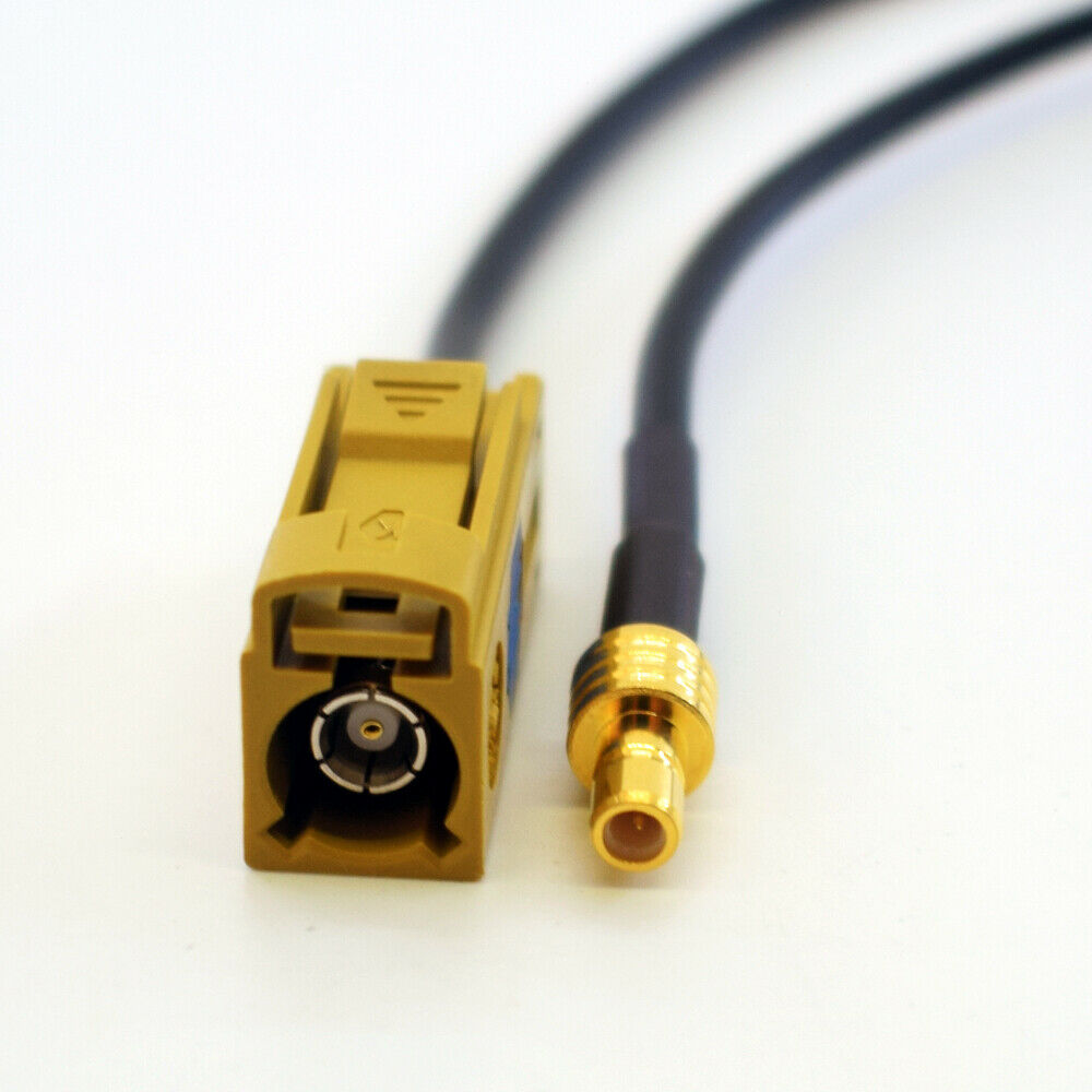 1pc Fakra Female K to SMB Male Radio Extension Cable 6" for XM Sirius Satellite