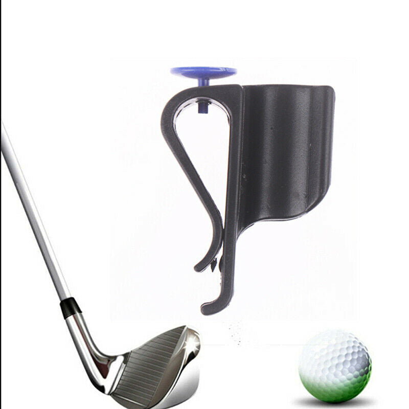 1pc Golf Bag Clip On Putter Clamp Holder Putting Organizer Club Ball MarkerB_DD