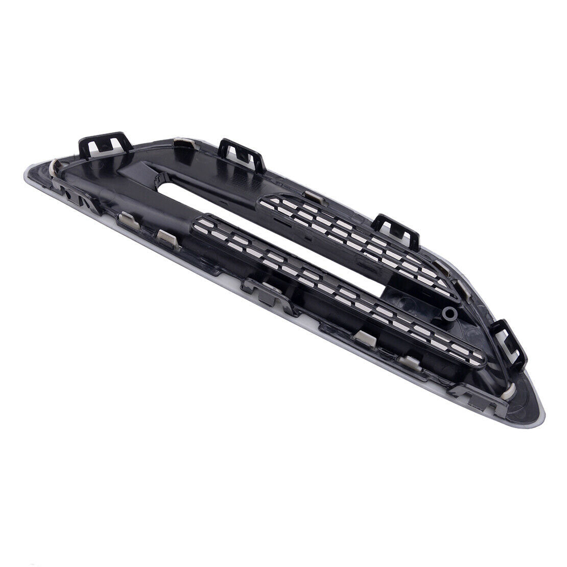 2x Gloss Black Side Fender Grille Air Vent Trim Cover Fit For BMW F10 M5 Sedan