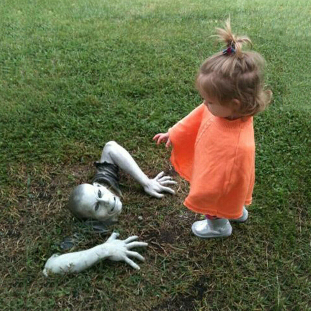 Garden Sculpture Decoration Zombie Of Montclaire Moors Garden Terror Sta Qx