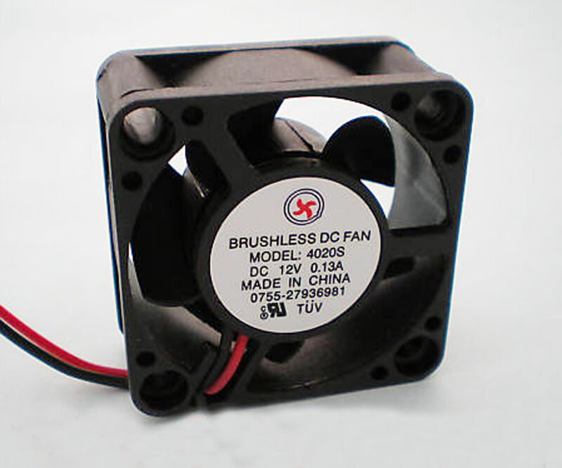 3pcs Brushless DC Cooling Fan 5 Blade 12V 40x40x20mm 40mm 4020S
