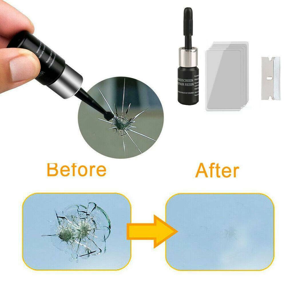 Automotive Glass Nano Repair Fluid-Auto Front Car Windshield Crack Repair Tool