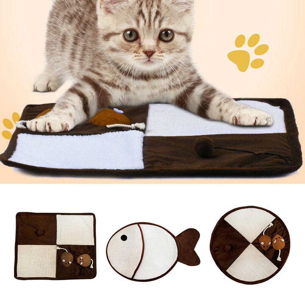 Cats Scratching Pad Cat Scratcher Sleeping Mat For Medium Large Cat Square