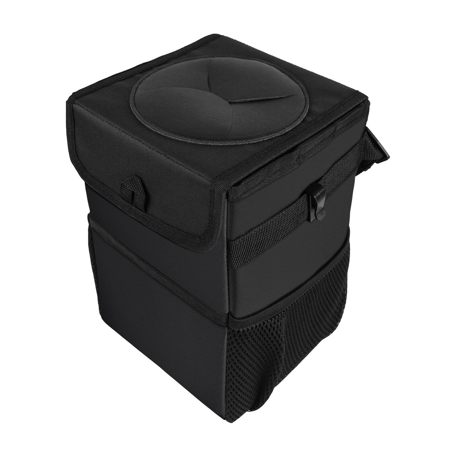 Folding Hanging Car Trash Garbage Can Litter Bin Holder Bag Waterproof Black