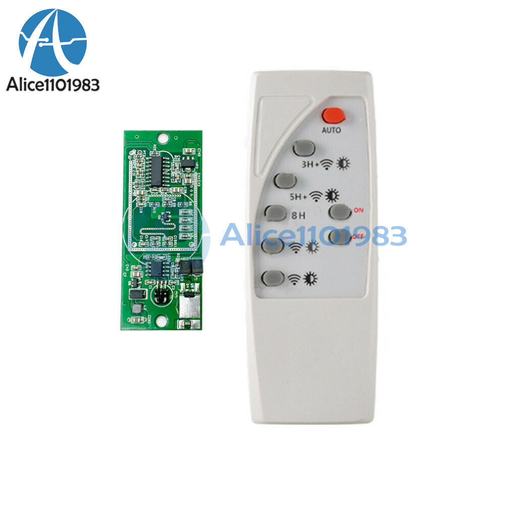 Microwave Radar Body Induction Solar light controller 3.7V 7.4V Circuit Board
