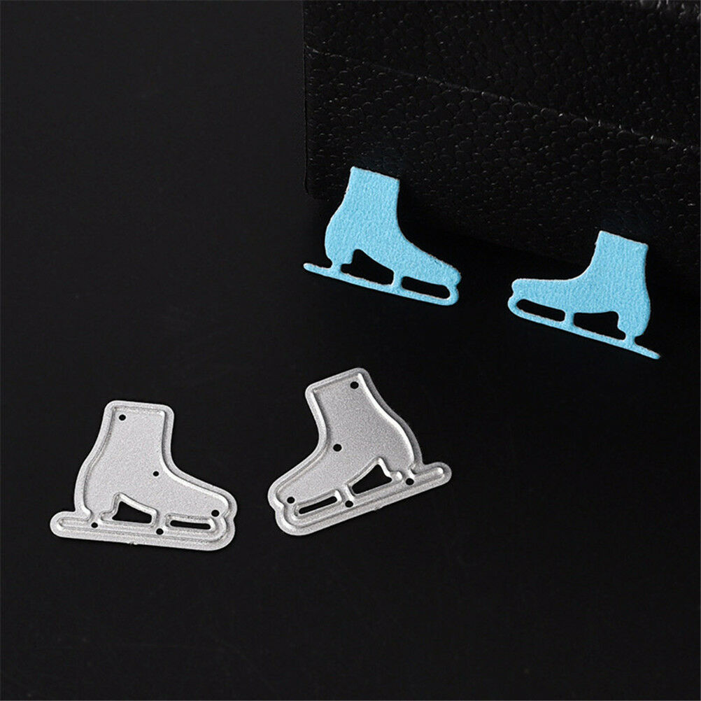 Useful  Skate Metal Crafts Cutting Dies Stencils Photo Album Embossing Cra.l8
