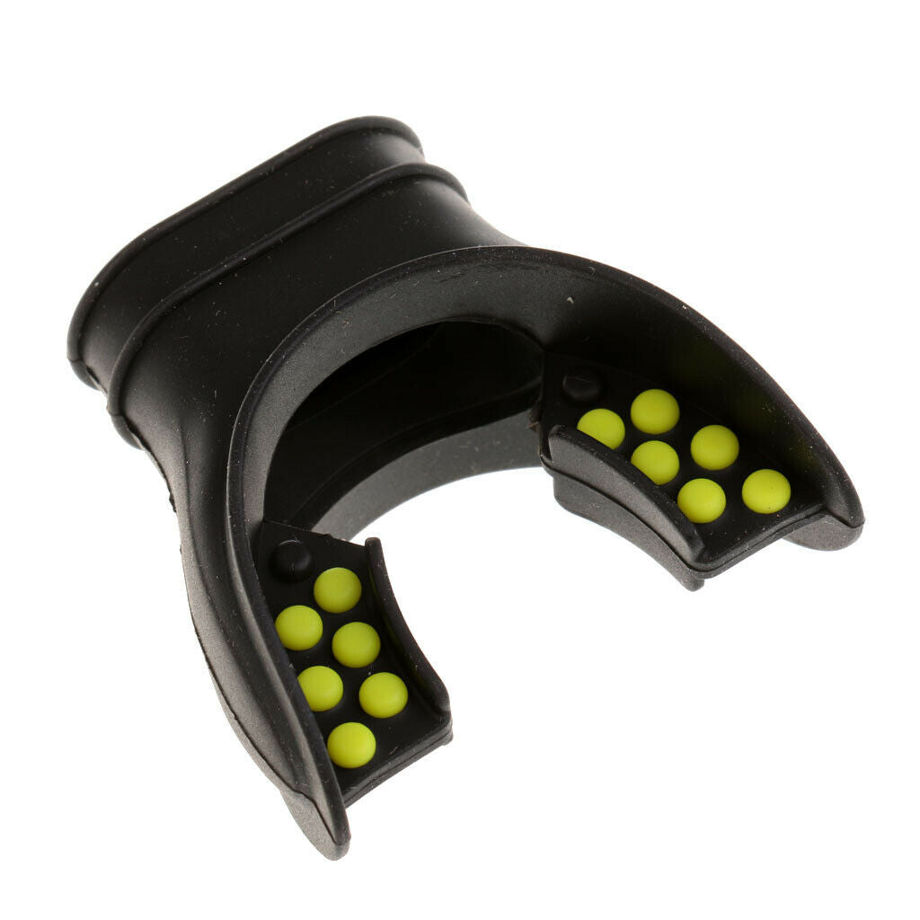 3X Universal Scuba Diving Silicone Regulator Octopus Mouthpiece With Color Tab