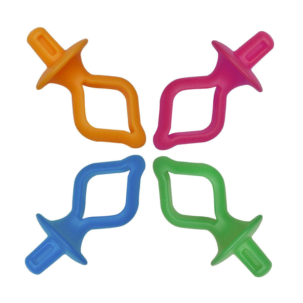 130 Pieces Mixed Colors Silicone Bobbin Holders Clip Clamps Thread Spool Hugger