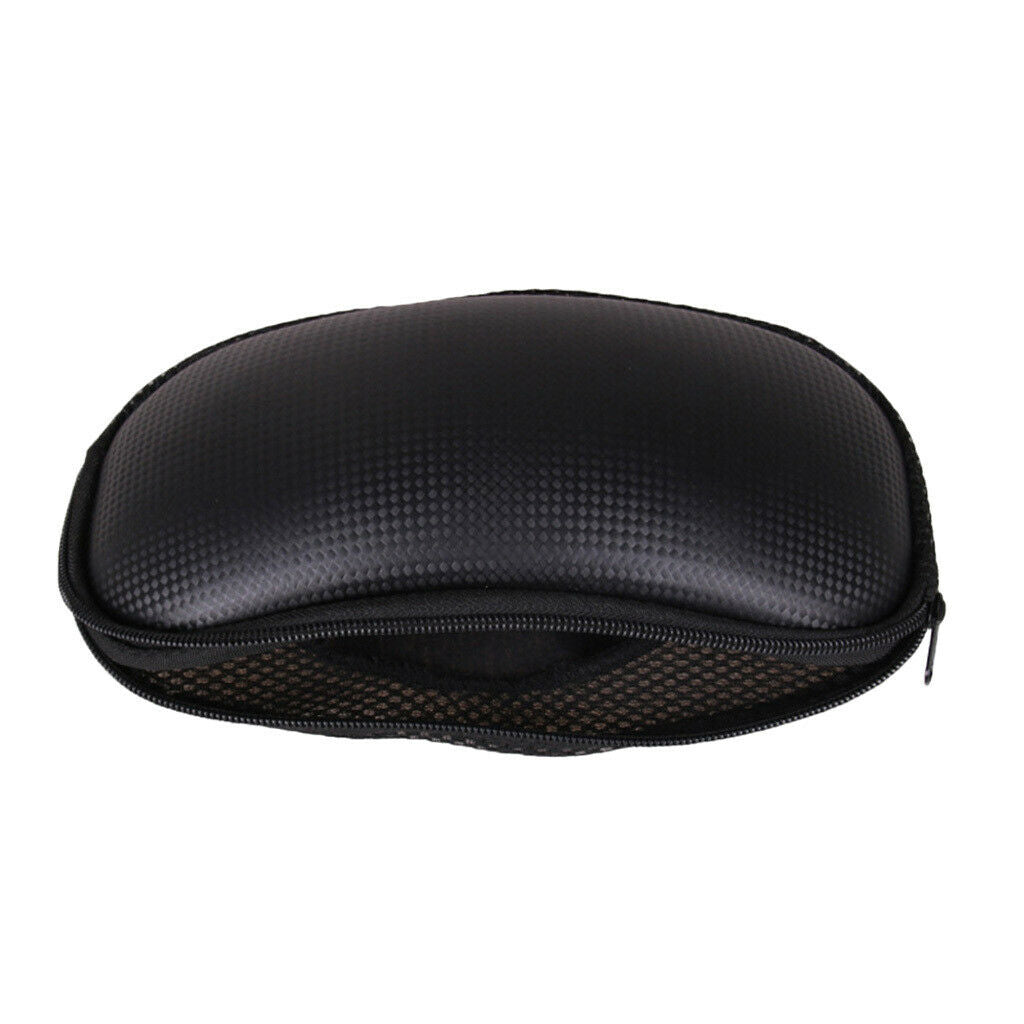 Portable Leather Eyeglass Pouch Goggles Sunglasses Reading Glasses Case