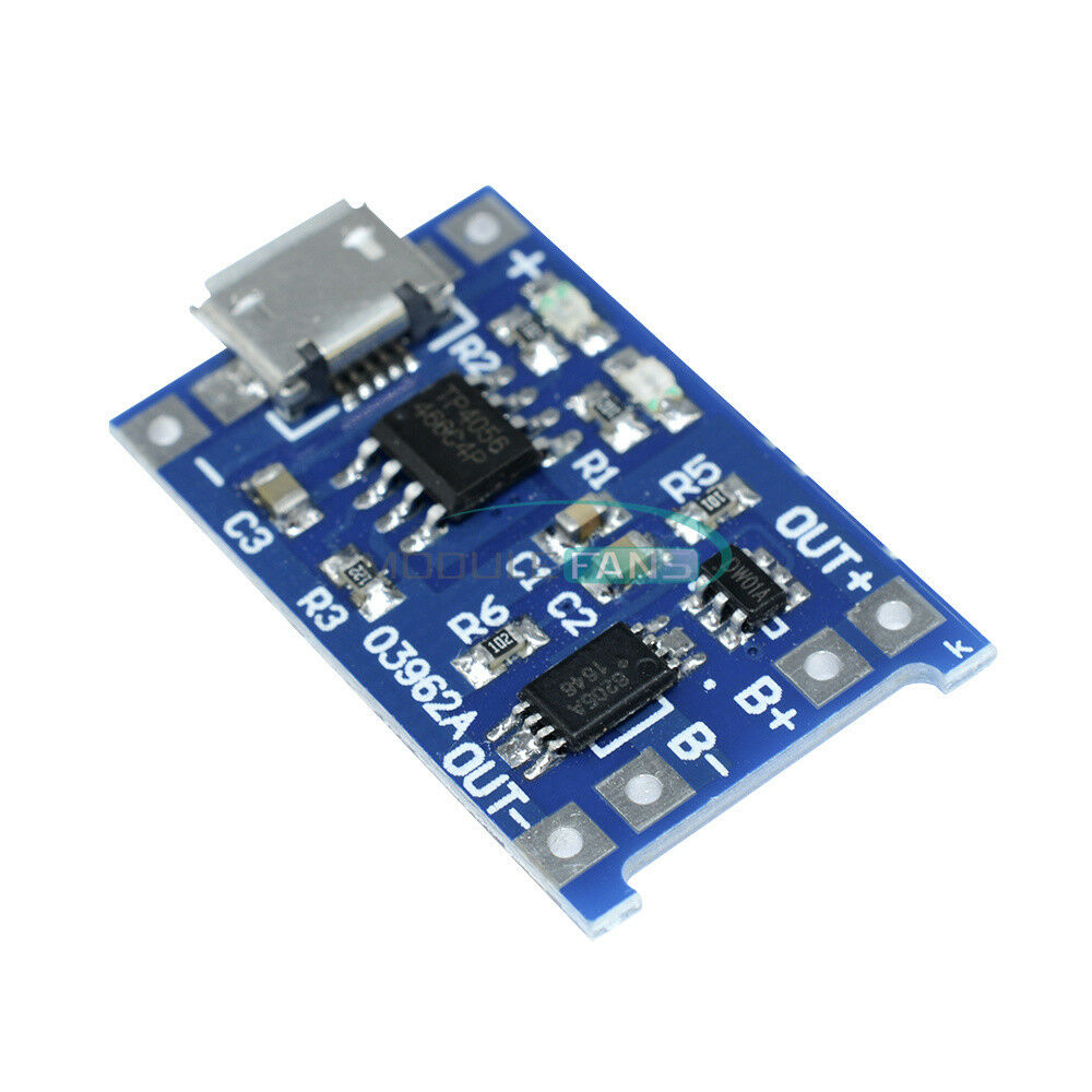 5PCS 5V 1A Micro USB 18650 Lithium Battery Charging Board Charger Module