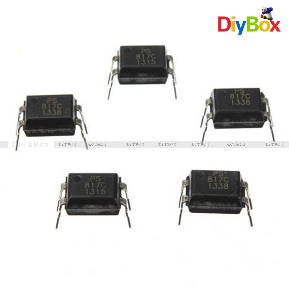 10PCS PC817-1 PC817 EL817C LTV817 DIP-4 OPTOCOUPLER SHARP Set