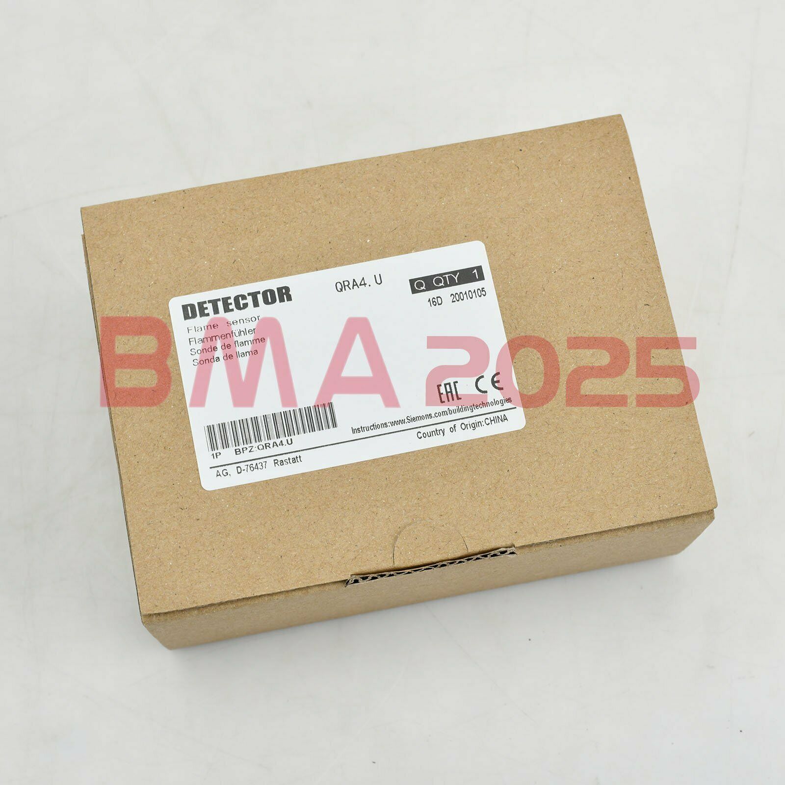 1PC Brand new QRA4.U flame detector one year warranty DHL free ship SM9T