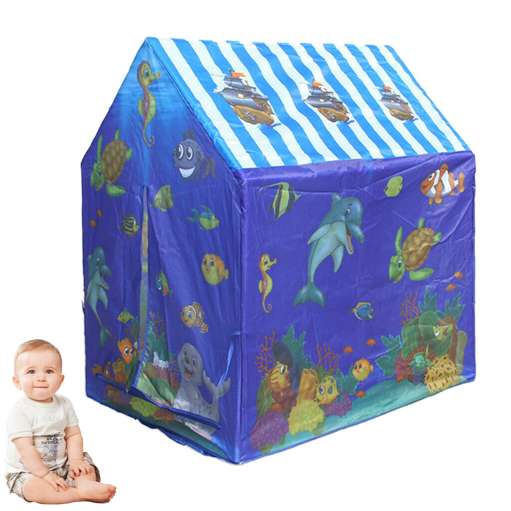 Wigwam Play Tent Outdoor Children's House Boy Girls Gift Underwater World