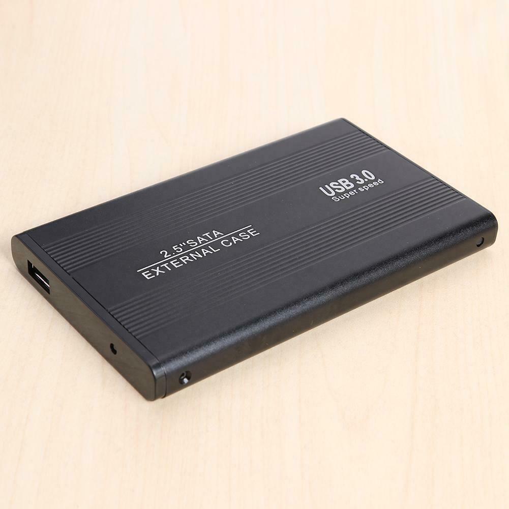 2.5" USB 3.0 to SATA External Portable 6-Gbps SSD HDD Case Hard Drive Enclosure