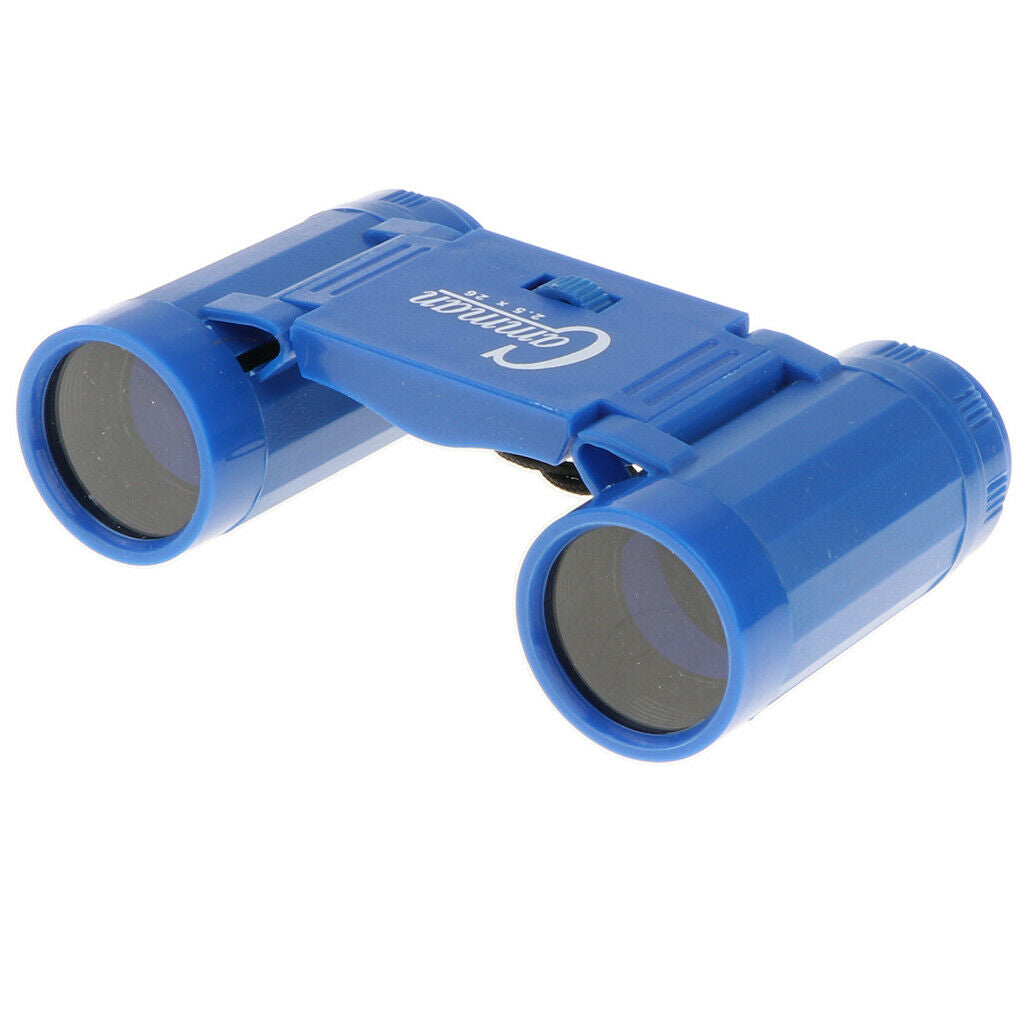 4 Pieces Portable 26mm 2.5X Plastic Binoculars Telescope Kids Science & Nature