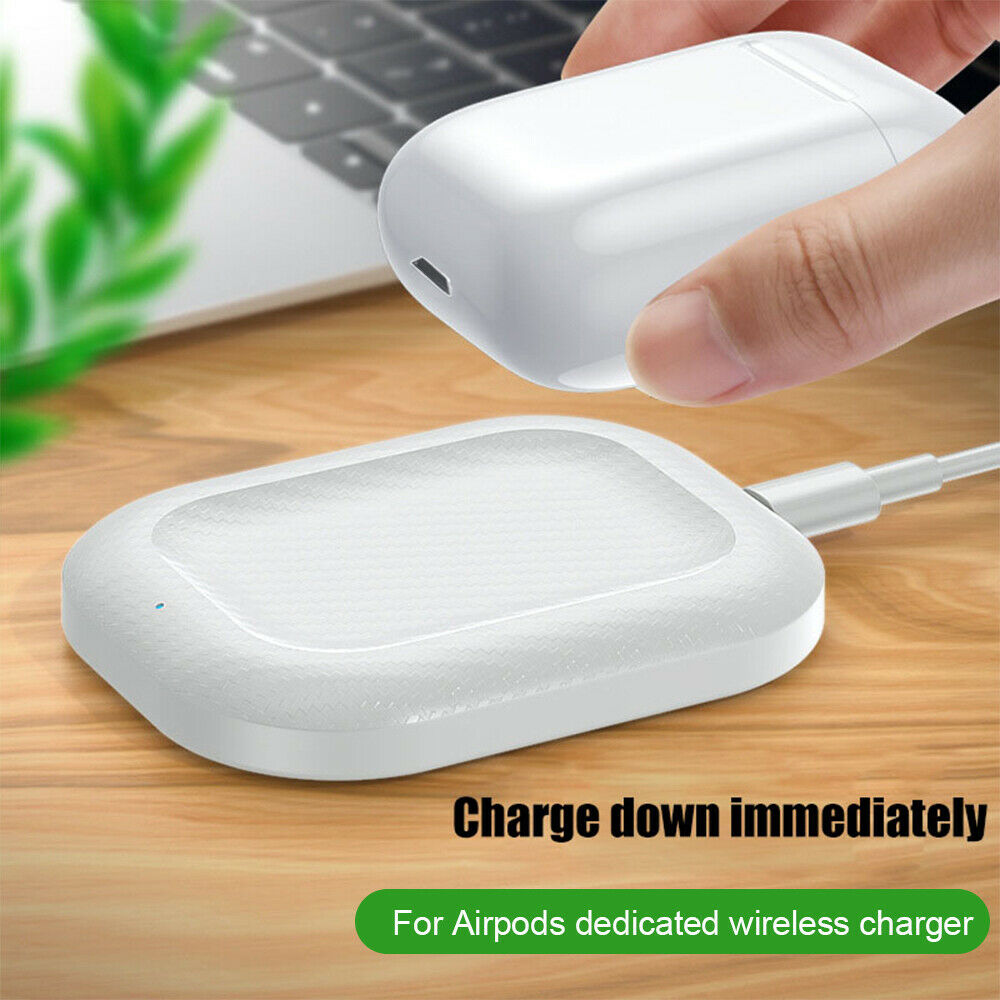 Wireless Charger Fast Charging Pad Dock Station Mat For AirPods Pro/2 Headset LI