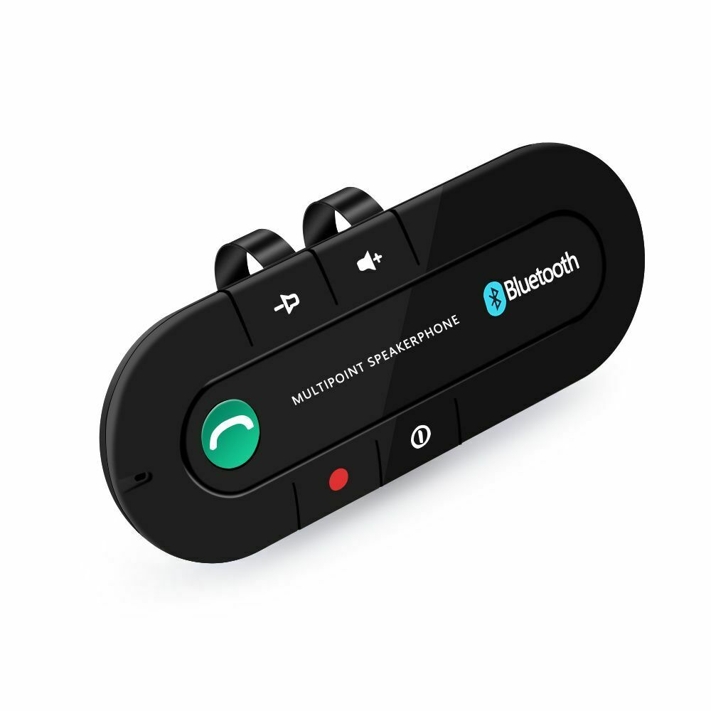 Receiver Hands-free Phone Music Player Car Speaker Bluetooth Hands-free