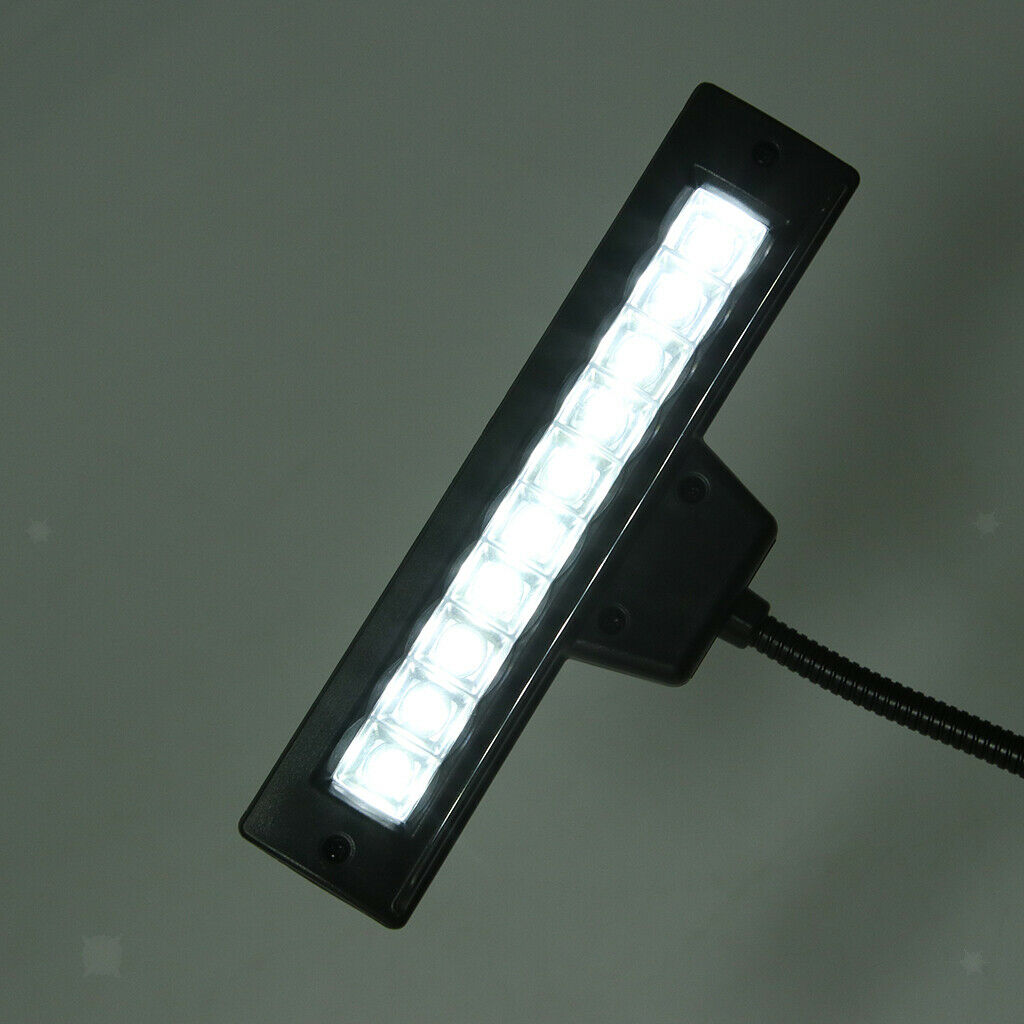 Rechargeable USB 10 LED Lamp for Piano Sheet Music Stand