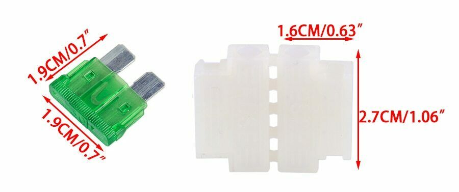 10pcs 30A Auto Blade Standard Fuse Holder Box Set For Car Boat Truck with Cover1