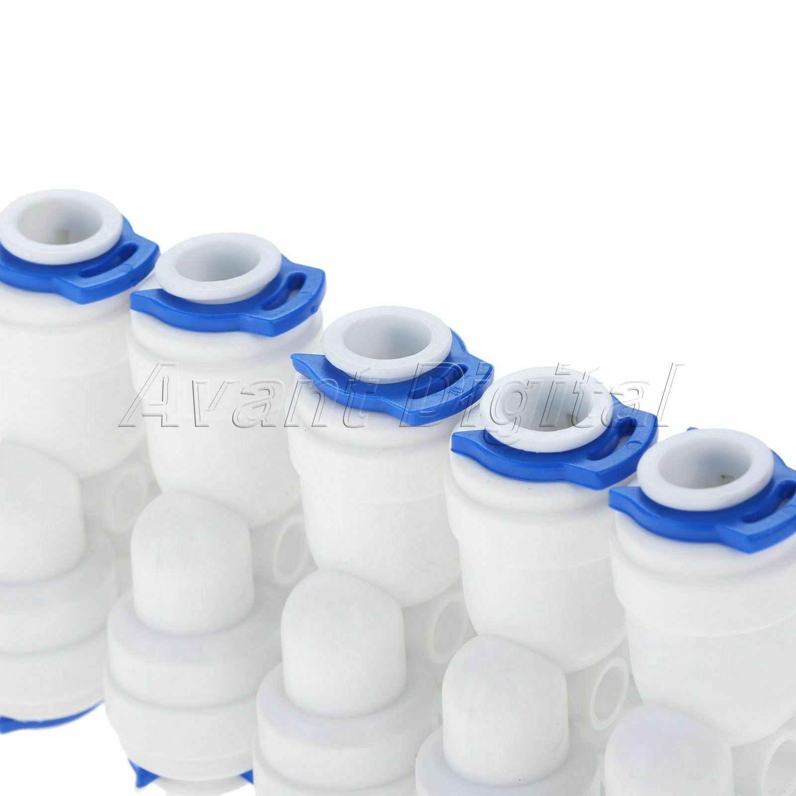 5x Plastic Water Purifier Filters Connector Y Type RO System Fortings Connection
