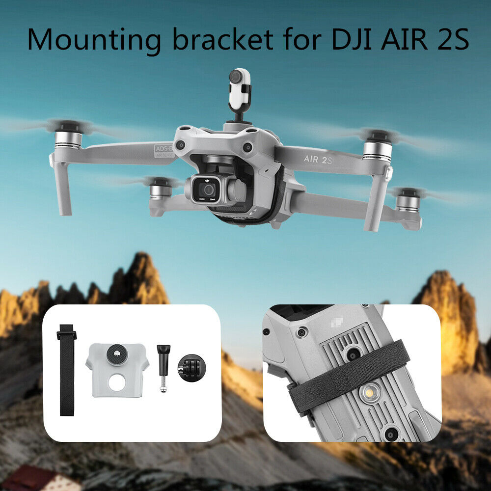 Fill Light Bracket for DJI Air 2S Drones/Osmo Action/ Insta360 go 2 Cameras