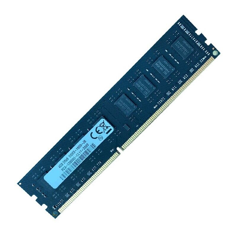 4GB DDR3 Ram Memory 1600MHz PC3-12800 DIMM 240 Pins Support Dual Channel for IZ6