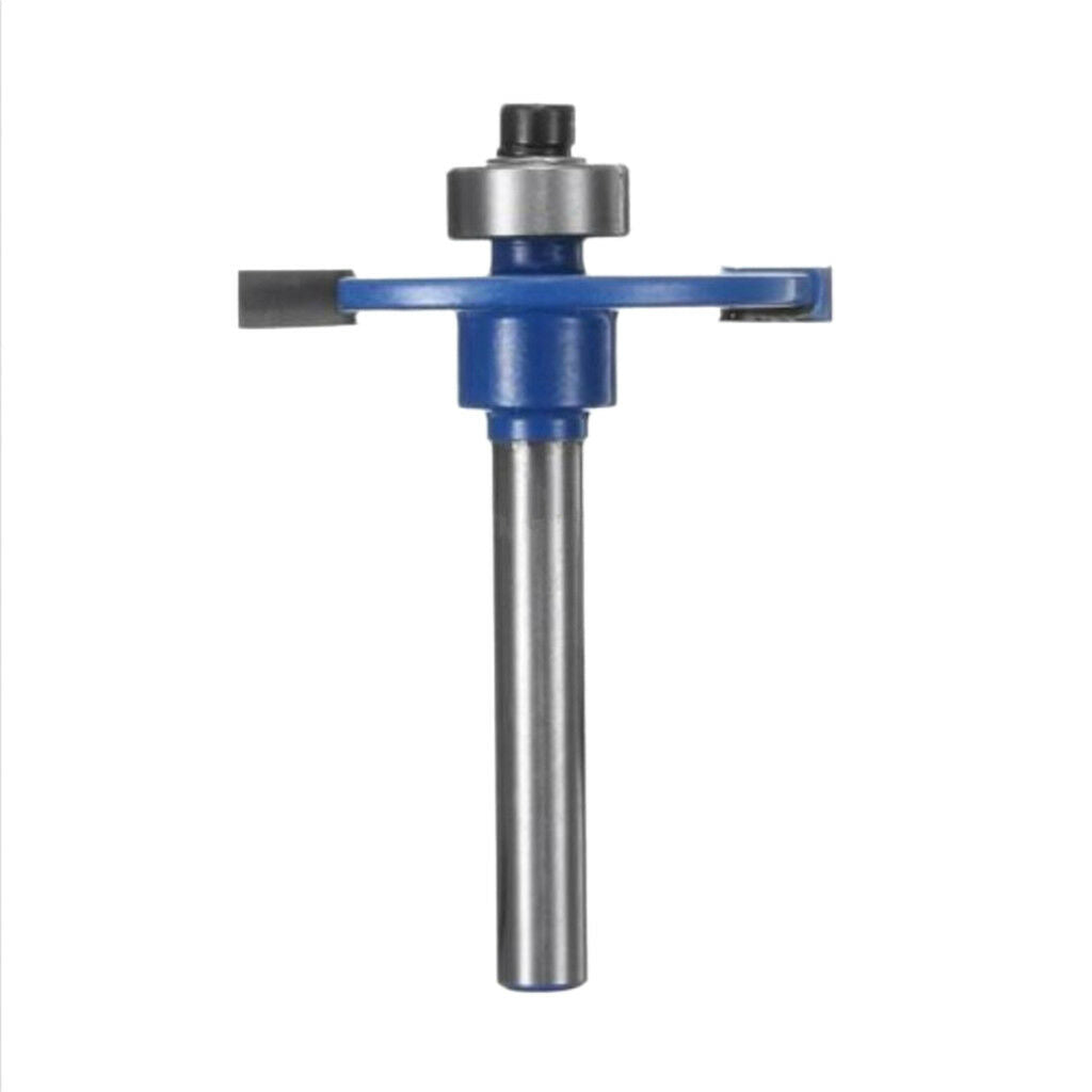 Biscuit Joining Cutter Router Bit With Bearing 1/4-Inch Shank Woodworking
