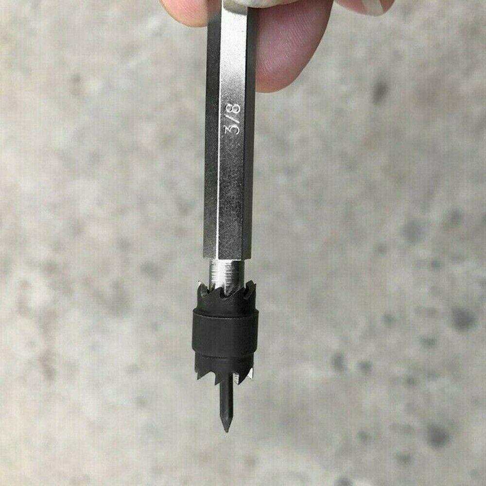 13pcs 3/8" Double Sided Rotary Spot Weld Cutter Drill Bits Cut Welds Remover Kit