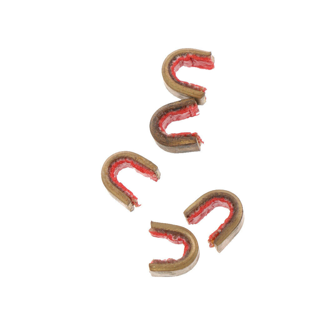 5pcs Archery Bow String Nocking Points Strings Nock Set Brass Buckle Clip for