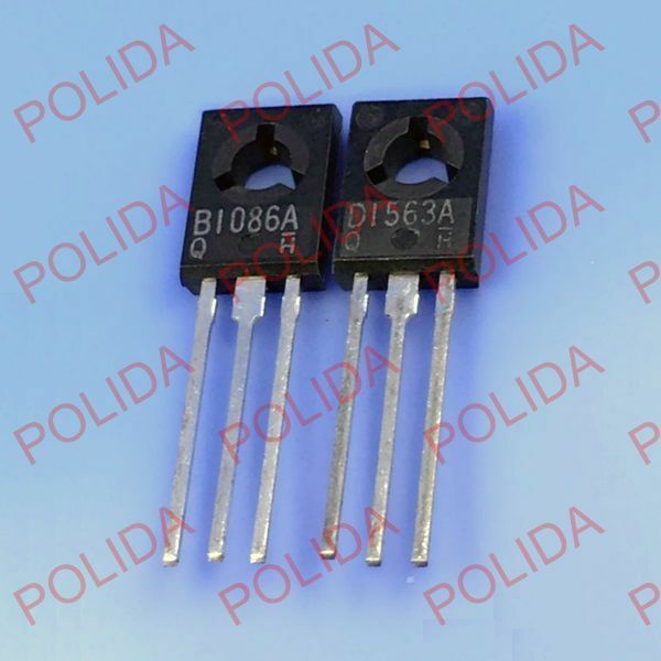 1pair OR 2PCS TO-126 2SB1086A/2SD1563A 2SB1086/2SD1563 B1086A/D1563A B1086/D1563