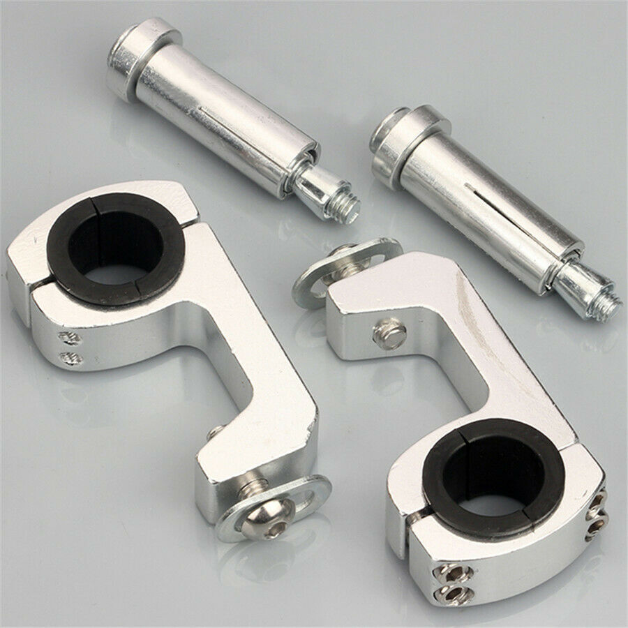 Motorcycle Hand Guard Wind Deflector Shield Expansion Screw Aluminum Alloy -Pair