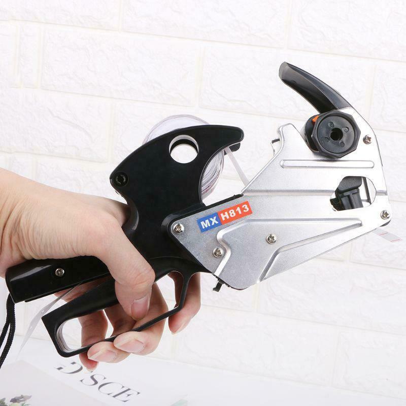 MX-H813 A-line 8 Digits Price Tag Gun Labeler Labeller Label Paper For Retail +
